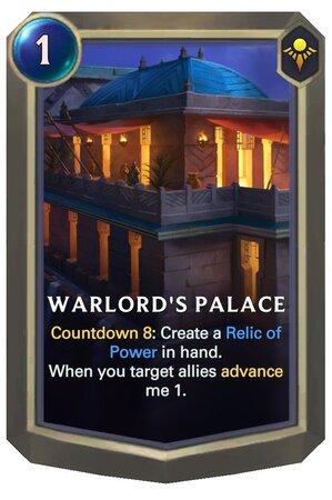 Warlord's Palace (LoR Card)