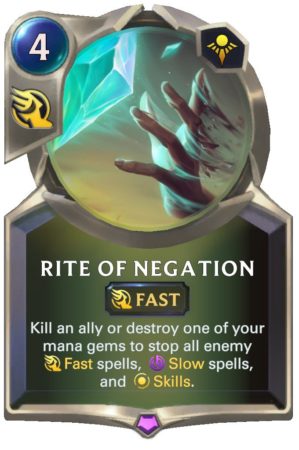Rite of Negation (LoR Card)